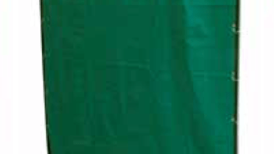 6X6 Flame Retardant Green Welding Curtain EN1598