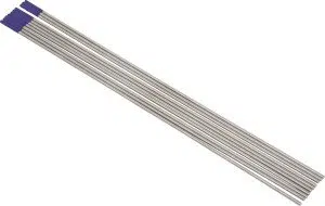 SuperStrike TIG Tungsten Electrodes - Purple Tip - 1.6, 2.4 & 3.2mm Dia. (Pack of 10) - Weldability Sif