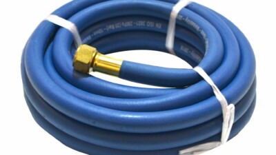 Fitted Oxygen Welding Hose (3/8" Fittings) - 10 mm x 10 m