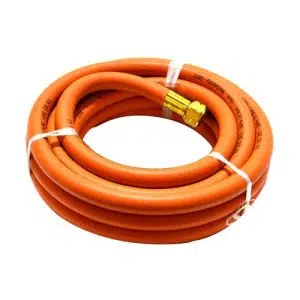 Fitted Propane Welding Hose - 8mm Bore x 30m Length (3/8" Fittings & Flame Traps)
