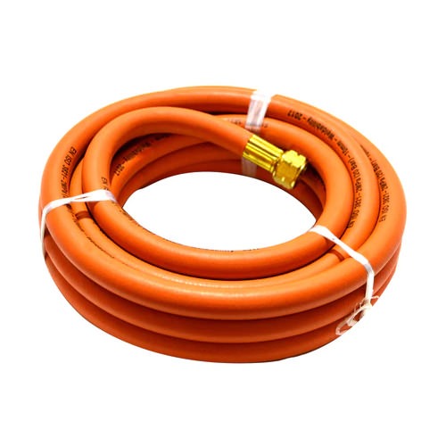 propane hose fitted