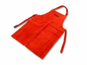 Welders Apron Red Leather 36"