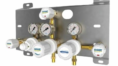 2 x 1 Auto Changeover Panels (CO2) 2x1 6 Bar (GCS26115)