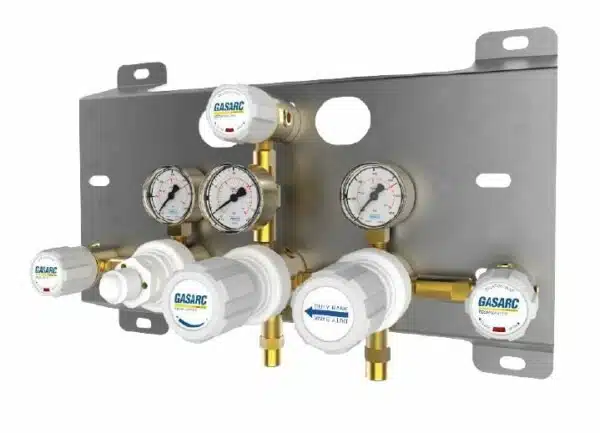 2 x 1 Auto Changeover Panels (CO2) 2x1 6 Bar (GCS26115)