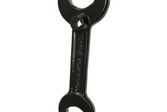 Drop-forged Combination Spanner with Integrated Cylinder Key (DZ0001)