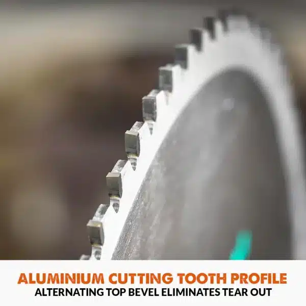 Evolution Circular Saw Blades - 355mm Aluminium Cutting - 80T TCT - Chop Saw Blade