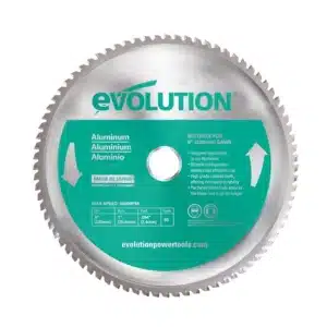 Evolution Circular Saw Blades - Evo 230HDX - Aluminium Cutting - 80T TCT - Circular Saw Blade