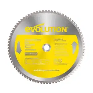 Evolution Circular Saw Blades - 355mm Stainless Steel Cutting - 90T - Chop Saw Blade