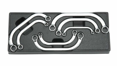 Custor Half-Moon Double End Ring Wrench Set (7 Pieces)