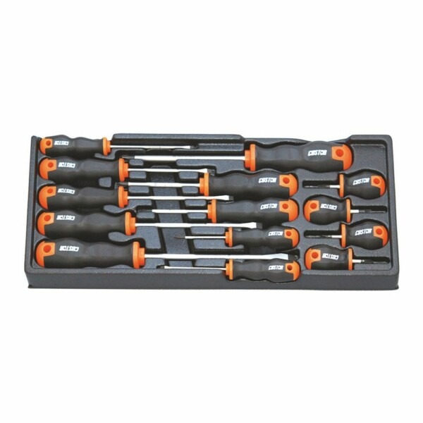 screwdriver set slotted philips 14piece