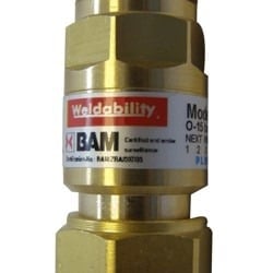 On-Torch Oxygen Flashback Arrestor RH 3/8 BSP (AU121002)