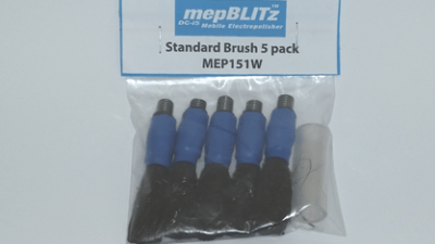mepBLITz Standard Brushes for DC-i5 - Pack of 5