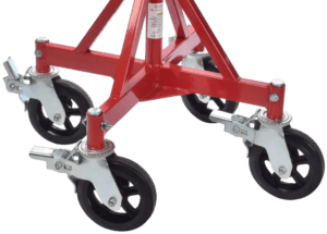 Quattro PIpe Stand Castor Wheel Kit