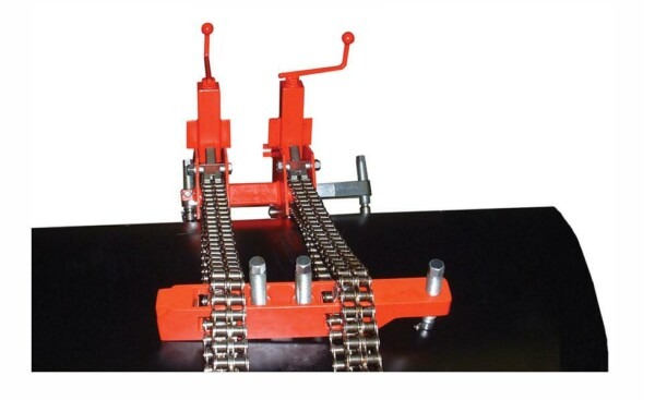 double chain pipe clamps alternative