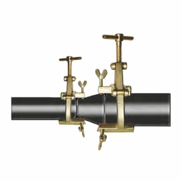 gold pipe alignment clamps