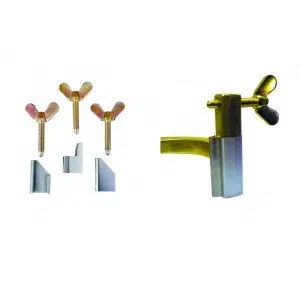 EZ Fit Gold Pipe Alignment Clamp - Stainless Steel Covers & Screws (1" to 14")