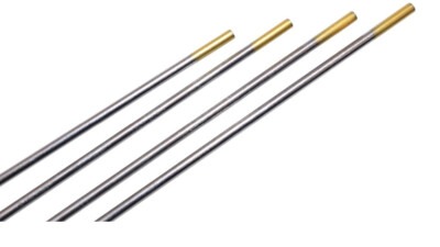 1.5% Lanthanated 2.4 mm Tungsten Electrodes (Gold Tip) - Pack of 10
