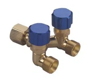 Twin Outlet Hose-Type Gas Valve (Oxygen / Acetylene)