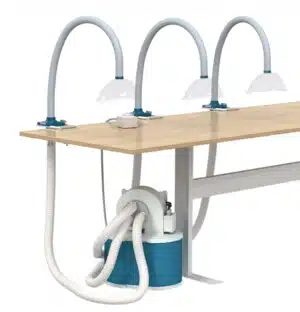 Bench Top Fume & Odour Extraction Kit 1500 /w Standard Filter 240V