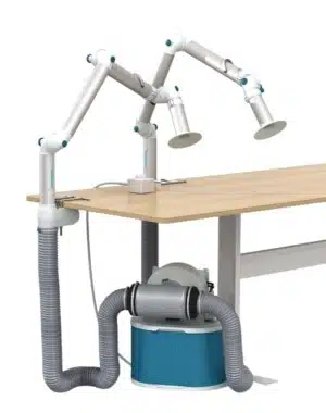 EK2500 Bench Top Fume Extraction Kit - with Carbon Filter 240V