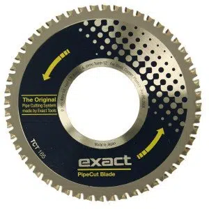 Exact 165mm Pipe Saw Blade - TCT, Cermet or Diamond
