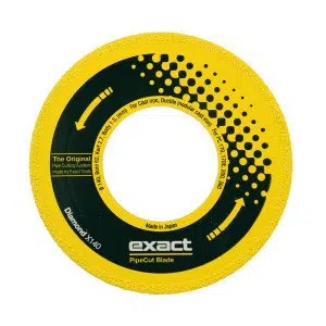 Exact Diamond X140 Saw Blade - 140mm - Diamond Blade for Cast Iron & Ductile Pipe