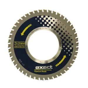 Exact TCT 140mm Saw Blade - Steel, Copper & Plastic - Resharpeable (Single Blade)
