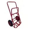 Twin Plus Cylinder Trolley - Oxygen & Acetylene - 2-Wheel or 3-Wheel (Sizes N, W, E)