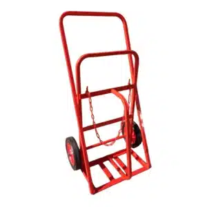 Twin Superior Gas Cylinder Trolley for x2 Oxygen/Acetylene Cylinders (KBS01)