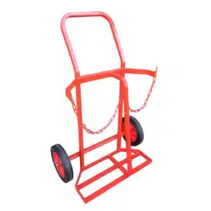 Twin Superior Gas Cylinder Trolley for x2 Oxygen/Propane Cylinders (KBS06)