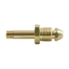 Brass Bull Nose Cylinder Connection – BS341 No.4 LH with 1/4″ NPT Thread Male c/w Stem & Nut
