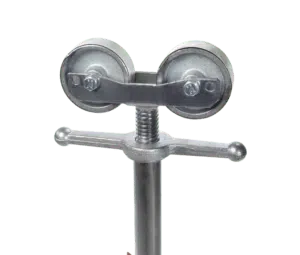 Pipe Roller Head with Steel Wheels