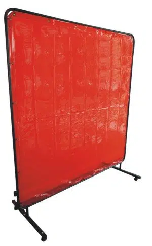 Amber Welding Screen with Frame - 1.8m x 2.4m (6' x 8')
