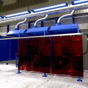 Bespoke Welding Screens & Curtain Booths - Made to Measure (Safety Screens)
