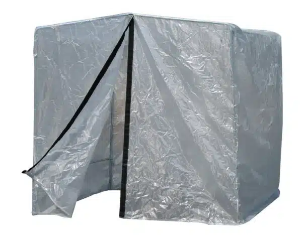 Welders Tent Opaque Light Duty Dual Opening with Frame