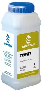 Nickel Based Spray Fuse Powder - PW-N-310-PW1 - (28-33 HRc) - 5Kg