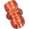 Gas Hose Coupler - 3/8" Equal LH Thread (Fuel Gas) - Pack of 10
