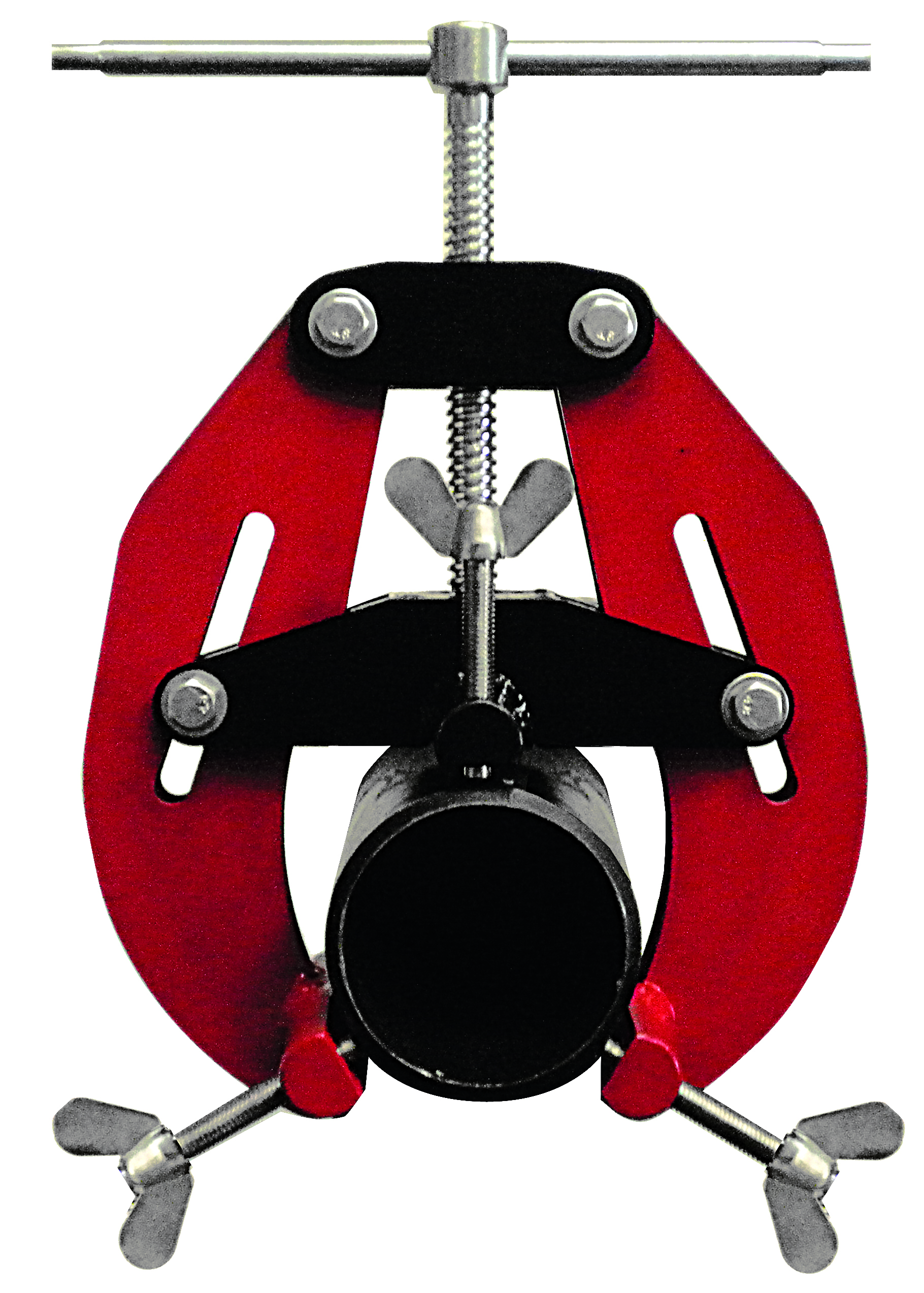 E-Z Fit Red Pipe Clamps