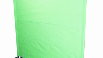 6' x 8' Lo-Vis Green Welding Curtain EN1598