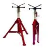 Folding Leg Pipe Stand - 1"-12" Pipe - 1000kg Capacity (70-122cm Height)
