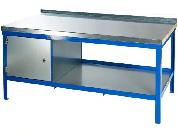 Super Heavy Duty Static Workbench (1200 x 600 mm) with Wood & Steel Top
