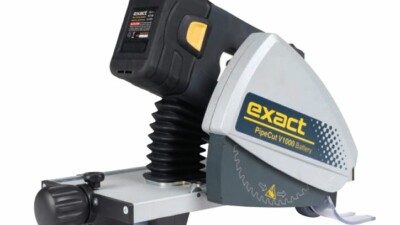 Exact PipeCut V1000 Pipe Cutter for Metal Pipe & Spiral Ducting (7010402)
