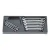 Custor Ratchet Combination Wrench Set - 72-Tooth, CR-V Steel, HRC 42-46 (12 Piece)