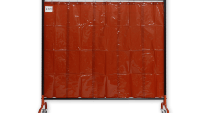 Defender 400 Welding Screen  6' 3" x 6' 4" - Red