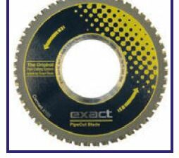 Exact Cermet X165 Blade for Stainless Steel-Steel-Copper-Plastic [DISCONTINUED]