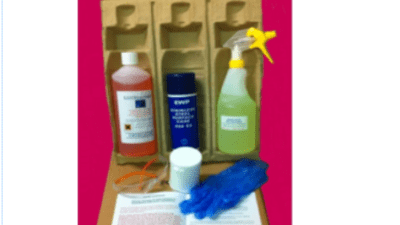 TIG Wand Rapid Kit - Post-Weld Cleaning Adapter & Brush Set (DC TIG)