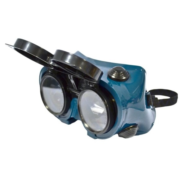 Round Flip Front Gas Welding Goggles – 50mm