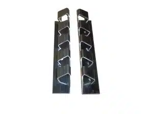 Stainless Steel Hook-on Track for Welding Strip Curtains - 1968mm Length