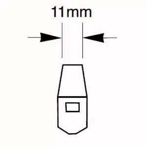 Tecna Standard Welding Electrodes (Pair) up to 23 kVA
