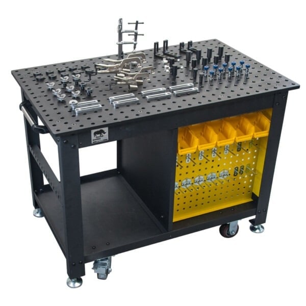 Rhino Cart Mobile Fixing System with 66 Piece Fixture Kit